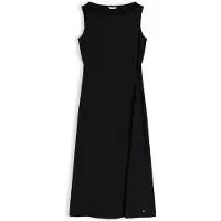Tommy Hilfiger Ww0ww50041 Plus Size Sleeveless Midi Dress Noir 1X Femme