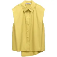 Adolfo Dominguez Chemisier jaune / vert