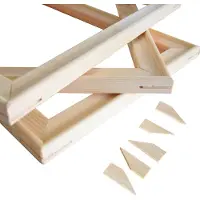 GP Toner Kit de châssis entoilé à clés 90x60 cm – pour créer des toiles professionnelles soi-même