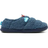 Nuvola . Chaussons Homme Femme Antidérapants chaudes rembourrées confortables bleu foncé 36/37 EU -UNCLSHEP