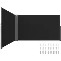 Vevor Paravent Retractable Exterieur Double 71x236pouces