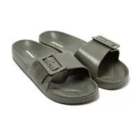 Brasileras Tongs Femme Antidérapantes confortables chaussures de plage/piscine/urbaines vert militaire 38 EU -UBFAP