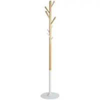 Alba Portemanteau PMTREE BC 8 crochets blanc