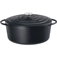 Küchenprofi Bratentopf oval, 35 cm classic black 402001035 4007371057554
