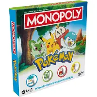 Hasbro Monopoly: Edycja Pokémon - Gra planszowa w wersji niemieckiej