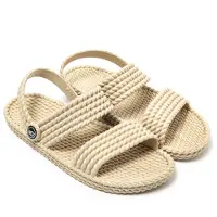 Brasileras Tongs Femme Antidérapantes confortables chaussures de plage/piscine/urbaines beige 36 EU -UBGAD