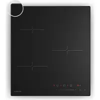 Klarstein Velaire Plaque Induction 45cm - 3 Zones, 5500W, Curseur Tactile, Minuterie, Verrouillage Enfant, Indicateur Chaleur Résiduelle, Plaque Cuisson Induction Encastrable