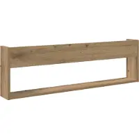 vidaXL Étagère à revues Chêne Sonoma 80 x 12 x 30 cm Matériau dérivé du bois