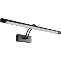 Quality Heating Lampe à miroir - noir - 11W, longueur 56 cm