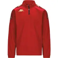 Kappa Gassolo Half Zip Sweatshirt Rouge 3XL Homme
