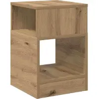 vidaXL Table D'appoint 2 Pcs Chêne Sonoma 30,5 X 30 X 45 Cm