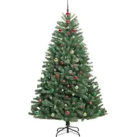 vidaXL Sapin de Noël Artificiel à Branches Articulées Vert 150 cm