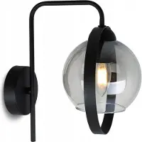 LightHome Applique Moderne En Verre Graphitring