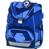 Herlitz 400205498 Schulranzen UltraLight Plus Blue Goal