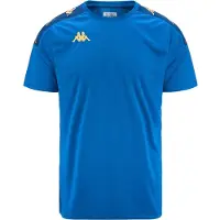 Kappa Gianto Short Sleeve T-shirt Bleu S Homme