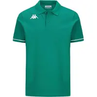Kappa Barli Short Sleeve Polo Vert M Homme