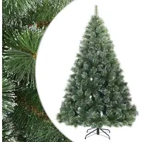vidaXL Arbre de Noël Artificiel Moderne à Charnières Flocké avec Neige