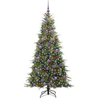 vidaXL Sapin de Noël Artificiel à Branches Articulées Vert 180 cm