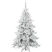 vidaXL Sapin de Noël Artificiel à Branches Articulées 180 cm PVC