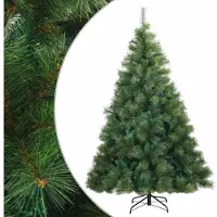 vidaXL Sapin de Noël Artificiel à Branches Articulées Vert 180 cm
