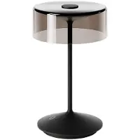 Sigor Numotion Lampe à accu Lampe en verre IP54 2,2W Flex Mood 2700/2200K noir nuit
