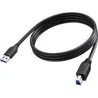 Vision - Câble USB - USB type A (M) pour USB Type B (M) - USB 3.0 - 2 m - noir