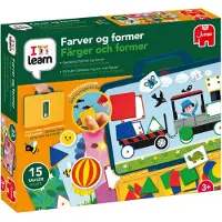 Jumbo Jeu De Société I Learn Colors And Shapes