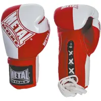 Metal Boxe Gants De Boxe Pro Curtex - Rouge