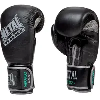 Metal Boxe Gants De Boxe En Cuir M?Tal Boxe Heracles14 Oz-14 Oz--14 Oz-Noir--------------Noir-