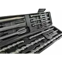 Silver Coffret forets et burins SDS Plus 12 pièces