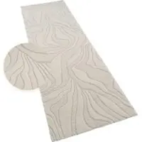 Tapis.fr Tapis moderne Aurora crème 80x250 cm