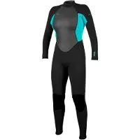 O'Neill Reactor-2 3/2 Mm Woman Long Sleeve Back Zip Neoprene Suit Noir 12 Femme