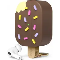 Elago Ice Cream Cover Compatible avec AirPods Pro 2 Case - Mousqueton inclus