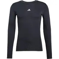 Adidas Techfit Long Sleeve T-shirt Noir 3XL / Regular Homme
