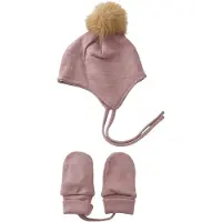 Name it Bonnet 'NBFWUPPO' mauve