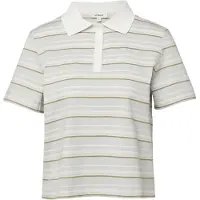 s.Oliver T-shirt gris clair / vert / blanc