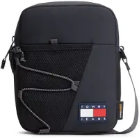 Tommy Hilfiger Sac à bandoulière 'Outdoor Pocket' bleu marine / rouge cerise / noir / blanc