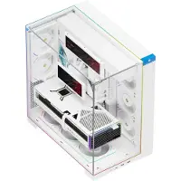Thermalright Obudowa A70 Vision biała ARGB (ATX, mATX, Mini-ITX), Boîtier PC, Blanc