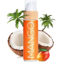 Cocosolis MANGO huile de soin et de bronzage sans facteur de protection solaire avec parfums Mango 110 ml