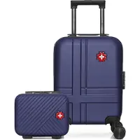SWISS KOPPER - Lot de 2 - Valise cabine XXS et vanity USTER