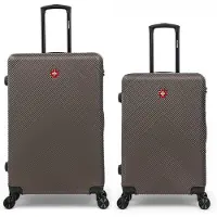 SWISS KOPPER Lot de 2 Valises Rigides Grand Format et Taille Moyenne OLTEN
