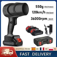 OEM Ventilateur électrique - Sans fil - 36 000 tours par minute - 120 km/h - Batterie 21 V