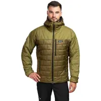 Patagonia Veste de randonnée pour homme Hi-Loft Nano Puff Hoody, verte, taille M