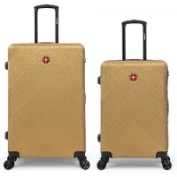 SWISS KOPPER Lot de 2 Valises Rigides Grand Format et Taille Moyenne OLTEN
