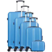 Hero - Set de 5 Valises LIPARI-U 75 cm 4 Roues
