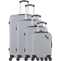 BlueStar - Set de 4 Valises CITE-M 75 cm 4 Roues