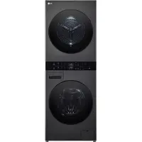 LG Lave-linge 12 kg + sèche-linge 10 kg - - F 214 WT 8 PB - washtower