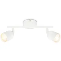 Briloner Spot Plafonnier Projecteur Applique Spot GU10 Pivotant Blanc