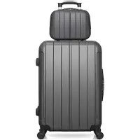 BlueStar - Lot de 2 - Valise weekend et vanity NAPOLI