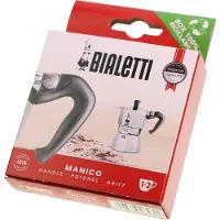 Bialetti 0800241 Poignée pour machine à espresso Moka Express 1/2 tasses (remplacement de : 0800201)
